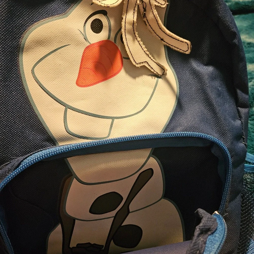 Disney Frozen Olaf Mini Backpack Kids Toddler Blue School Bag Character‎
